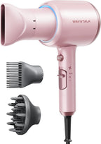 Secador de pelo iónico Wavytalk Blown Away con difusor para cabello...