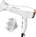 Secador de pelo doble cerámico Conair con difusor y concentrador, 1...