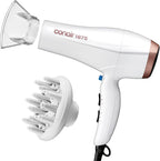 Secador de pelo doble cerámico Conair con difusor y concentrador, 1...