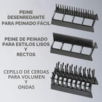 Secador de pelo 3 en 1 Conair, secador de pelo de 1875W con 3 acces...