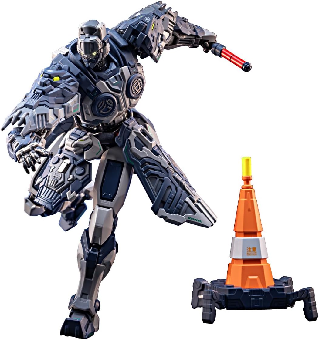 BEERISE MOSHOWTOYS Figura de acción de policía de tráfico Chang'...