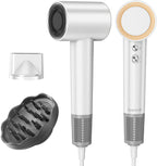 Secador de pelo con difusor, 180,000 RPM de alta velocidad con difu...