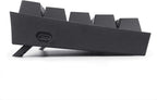 Redragon Teclado mecánico para juegos RGB compacto con cable K617 c...