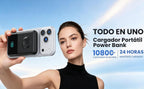 Cargador portátil magnético para el iPhone, 10800mAh Power Bank Cab...
