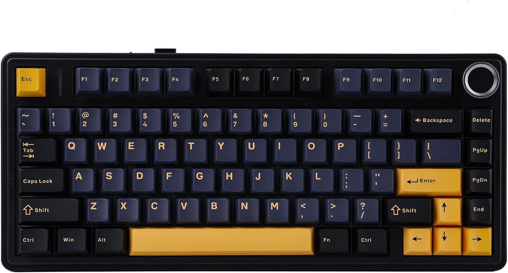 EPOMAKER x Aula F75 - Teclado mecánico con junta, 75% inalámbrico i...
