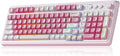AULA Teclado de 99 teclas, teclado inalámbrico para juegos, teclado...