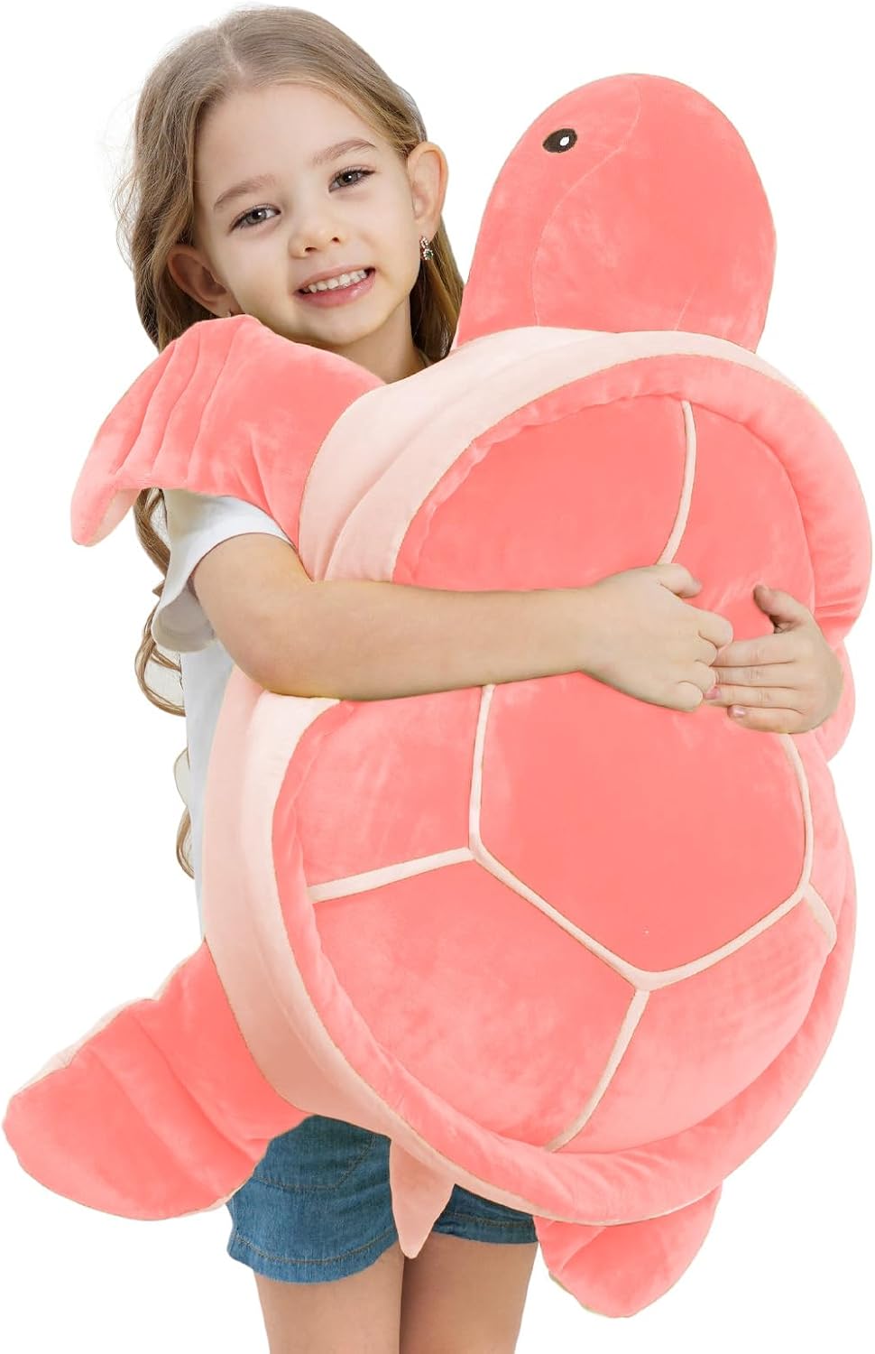 Dalmao - Almohada de peluche grande de 28" con tortuga marina r...
