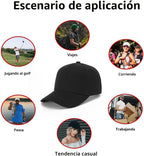 ZH Gorra de béisbol ajustable lisa - Lote de 12 gorras unisex de di...