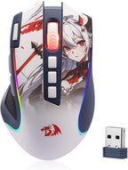 Redragon M612AK PRO Ratón inalámbrico para juegos de anime Teclas d...