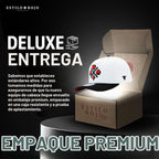 Ferreti Sombreros FT31 White 4 Cards Snapback Gorra de béisbol para...