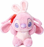 MINISO Disney Angel Stitch Peluche, Animal de Peluche Rosa de 10" p...