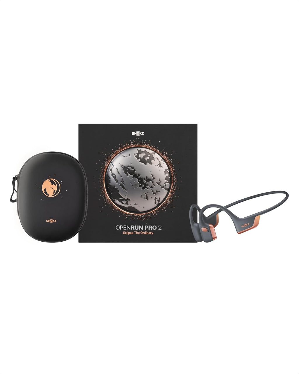 SHOKZ OpenRun Pro 2 - Auriculares deportivos de conducción ósea, ed...