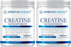 Approved Science Monohidrato de creatina en polvo \u2013 con BioPer...
