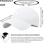LYDTICK Paquete de 20 gorras de béisbol en blanco, gorras de camion...