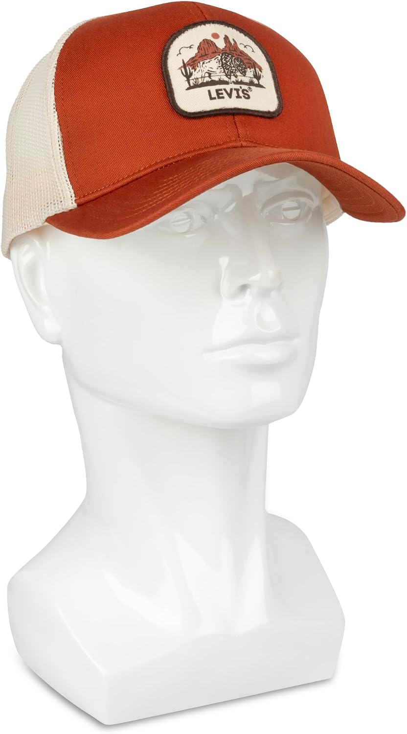 Levi's Gorra de camionero con logotipo de estilo clásico para h...