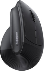 UGREEN Ratón inalámbrico ergonómico, Bluetooth y 2.4G inalámbrico |...