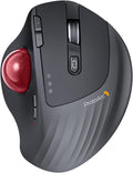 Ratón Trackball Inalámbrico ProtoArc, EM01 NL Ergonómico Bluetooth...