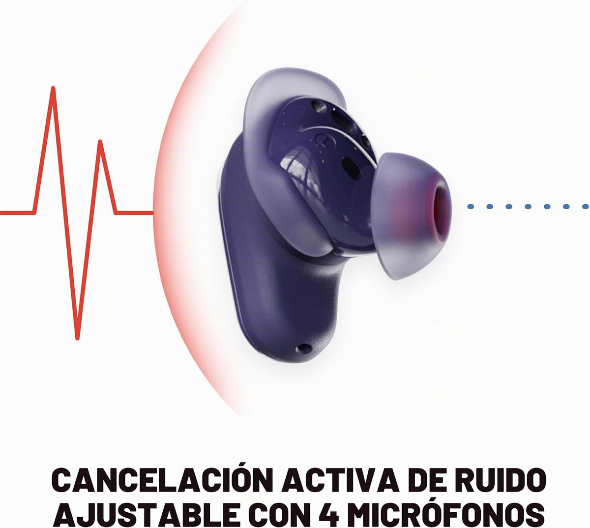 Skullcandy Method 360 ANC - Auriculares inalámbricos con sonido de...