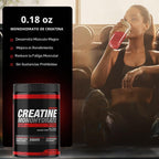 ATHLEAN-X X-CREATINE - Polvo de monohidrato de creatina micronizada...