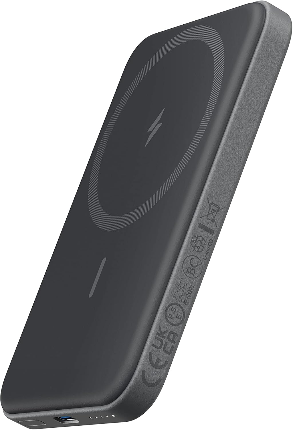 Anker 621 MagGo Power Bank, cargador portátil magnético de 5000 mAh...