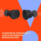 JBL Tune Buds - Auriculares con cancelación de ruido - Azul | JBL S...