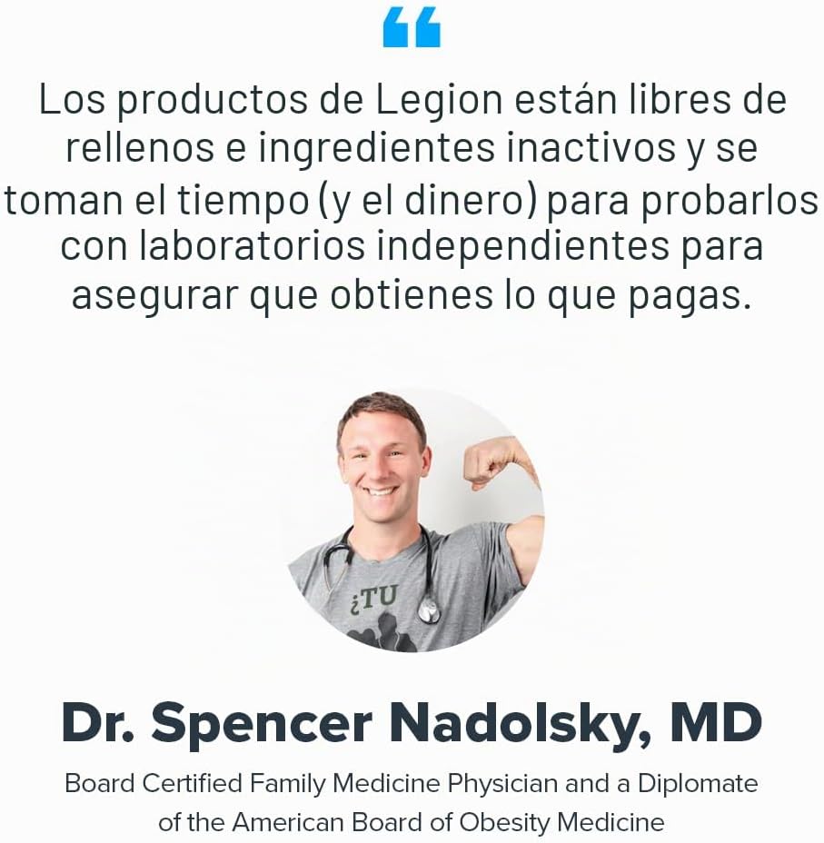 LEGION Suplemento de monohidrato de creatina micronizada - Polvo de...