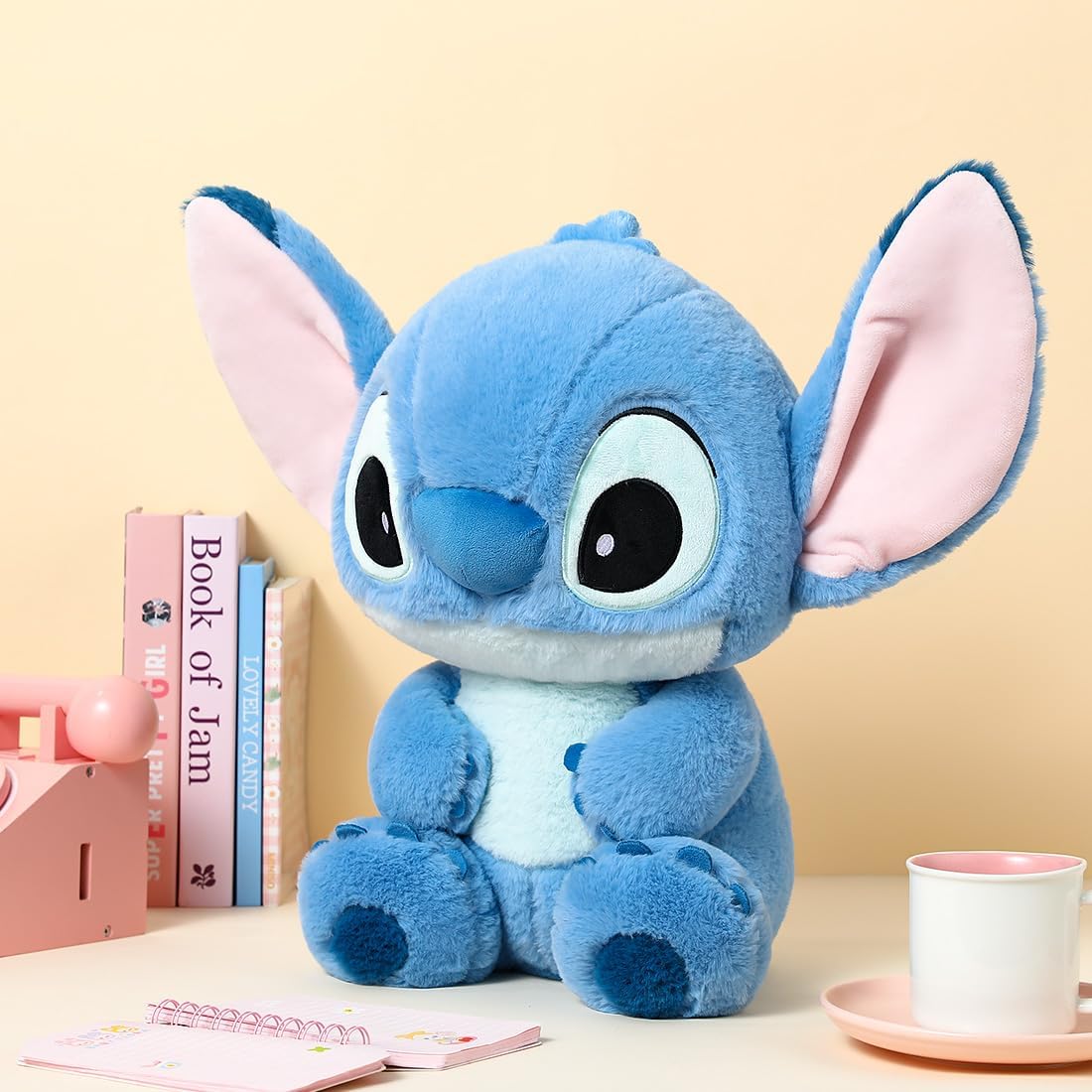 MINISO Disney - Juguetes de peluche de puntada de 15.8 pulgadas, li...