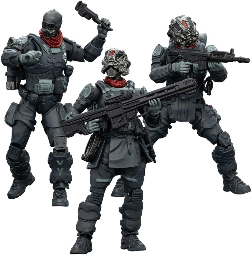 JOYTOY Figura de acción 1\/25 UNSC Escuadrón sin Cara Colección Mod...