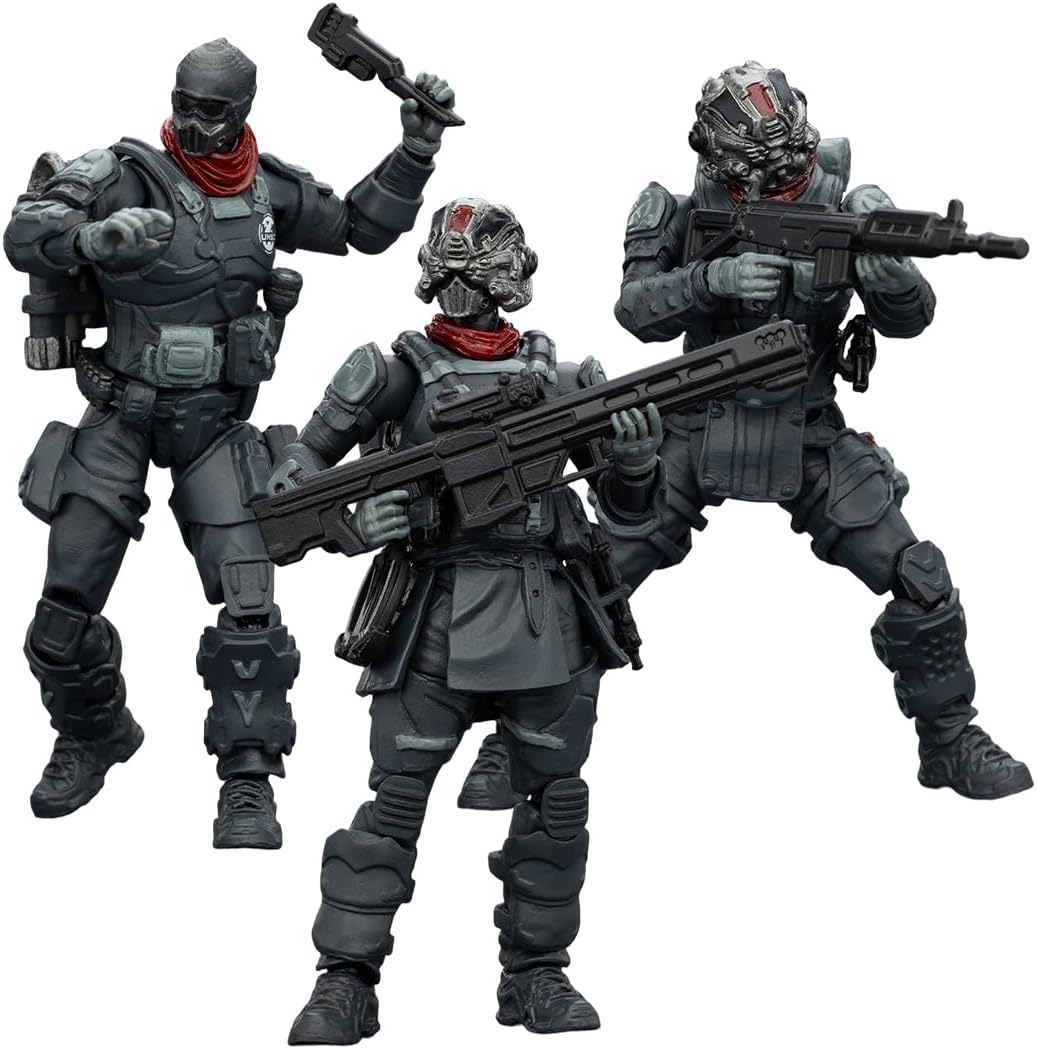 JOYTOY Figura de acción 1\/25 UNSC Escuadrón sin Cara Colección Mod...