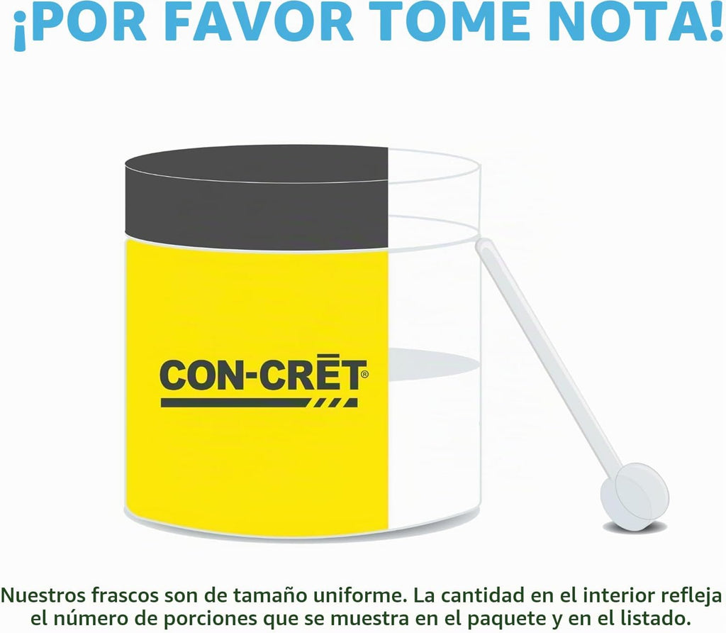 CON-CRET Creatina HCl en polvo para mujeres y hombres, piña, 64 por...