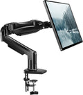 HUANUO Paquete de 2 brazos de monitor para configuración de monitor...