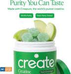 Create Gomitas de monohidrato de creatina para mujeres y hombres, m...