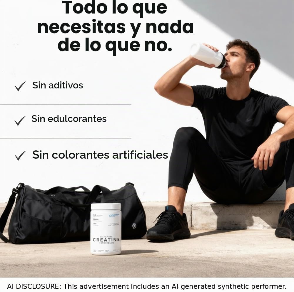 Puregen Labs - Monohidrato de creatina micronizada en polvo, 17.64...