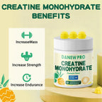 DANEW Pro Gomitas de creatina certificada por NSF 0.18 oz - Gomitas...