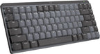 Logitech MX Mechanical Mini Teclado Inalámbrico Iluminado Táctil Si...