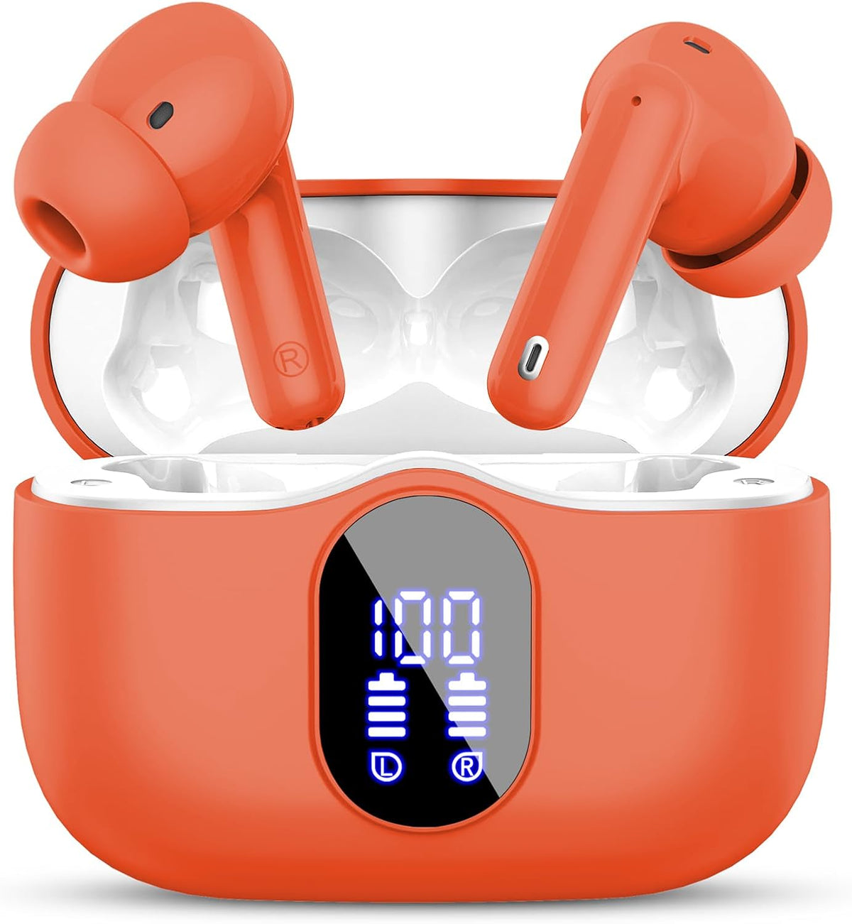 Auriculares inalámbricos, Bluetooth 5.4 Auriculares estéreo y llama...