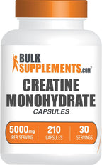 BulkSupplements. com Creatina Monohidrato Cápsulas \u2013 Monohidra...