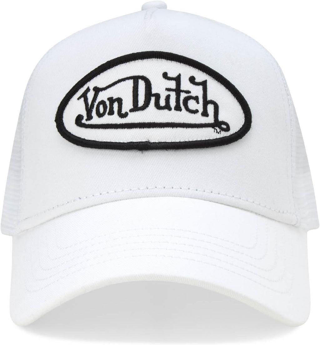 Von Dutch Gorra unisex de camionero \u2013 Gorra de béisbol retro c...