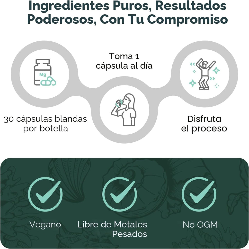 Organics Ocean Better D3 + K2-100% Suplementos Orgánicos de VIT D3...