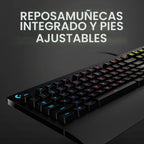 Teclado para juegos Logitech G213 Prodigy con cable RGB - Negro | L...
