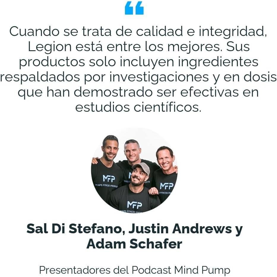 LEGION Suplemento de monohidrato de creatina micronizada - Polvo de...