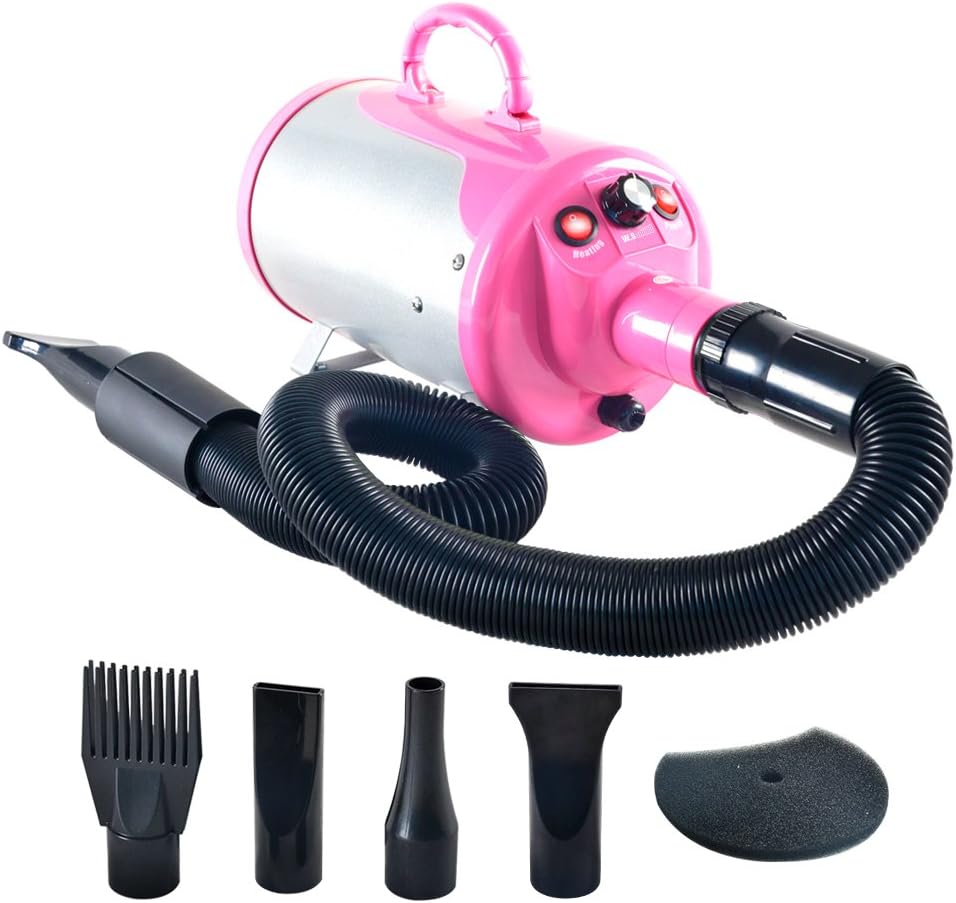 SHELANDY Groomer Partner - Secador de pelo para mascotas, soplador...