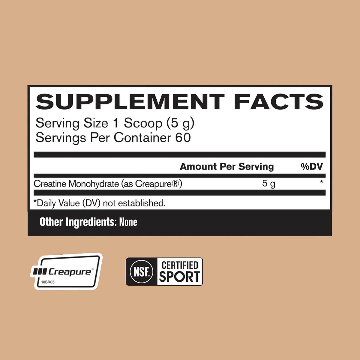 BARE PERFORMANCE NUTRITION, Polvo de Monohidrato de Creatina Pura B...