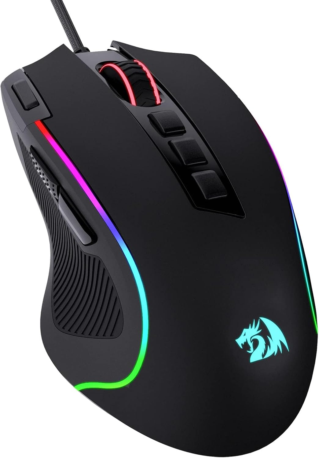 Redragon Ratón óptico inalámbrico RGB para juegos M612 teclas de |...