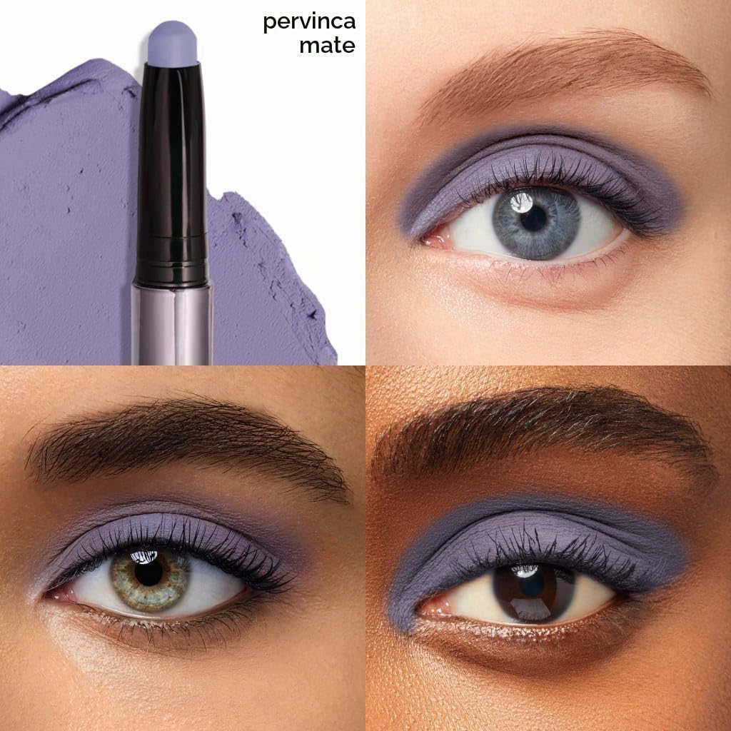 Julep 101 Sombra de ojos en barra de crema a polvo, color azul lava...