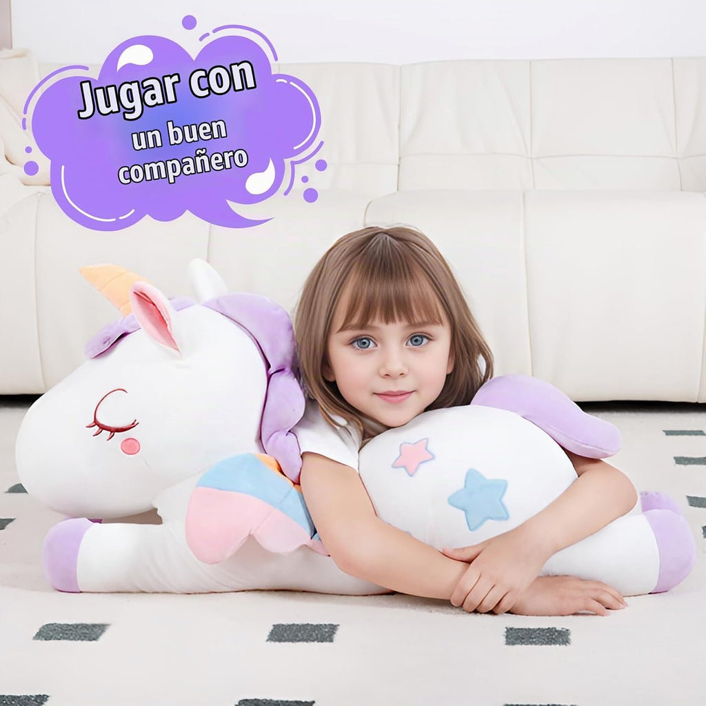 Tianmihou Animal de Peluche Grande Unicornio de 32'', Lindo...