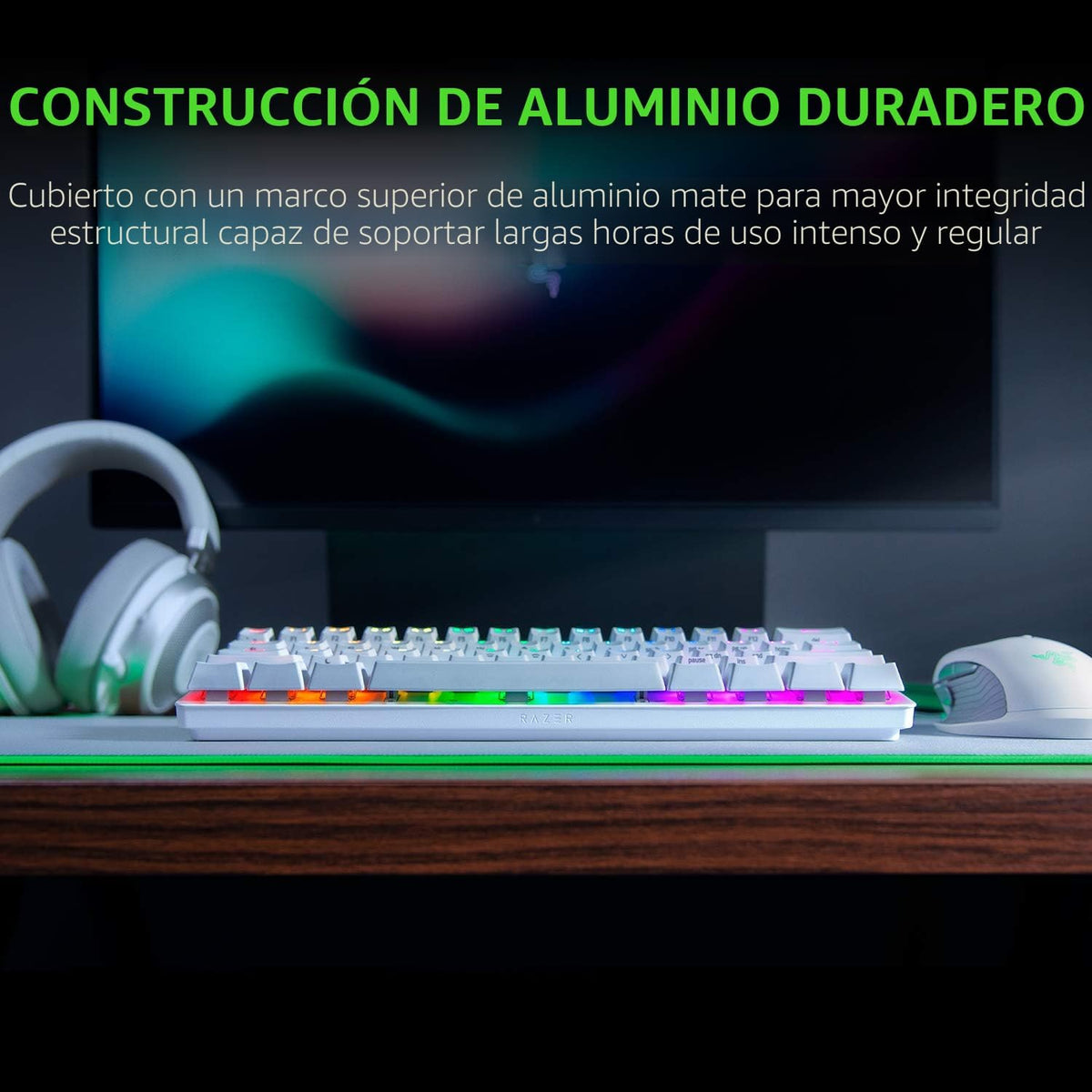 Razer Huntsman Mini 60% teclado para juegos, interruptores ópticos...
