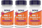Now Supplements, MK-7 Vitamina K-2 100 mcg, apoyo cardiovascular*,...