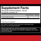 ATHLEAN-X X-CREATINE - Polvo de monohidrato de creatina micronizada...