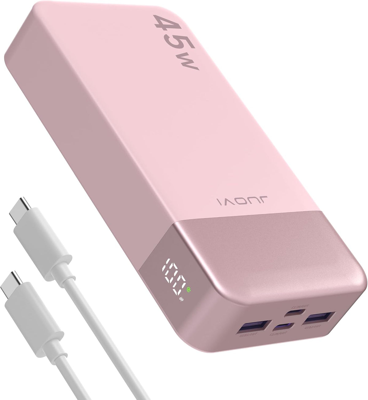 Cargador portátil JUOVI Power Bank 45W 20000mAh | PD QC carga rápid...